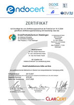 EPZ Zertifikat zum Downloaden